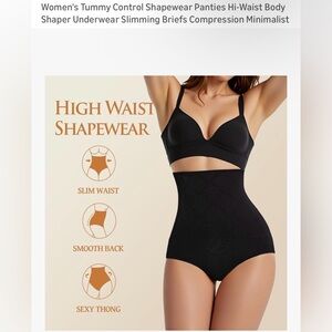High waist body shaper